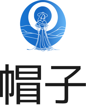 帽子 logo design