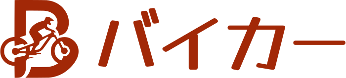 バイカー logo design