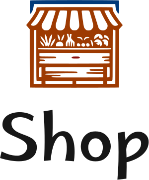 Shop logo design