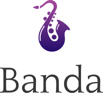 design de logotipo Banda