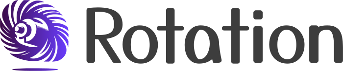 création de logo Rotation