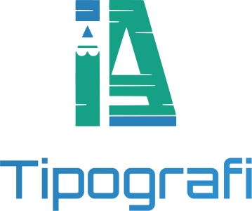 desain logo Tipografi