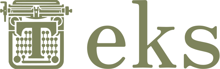 desain logo Teks