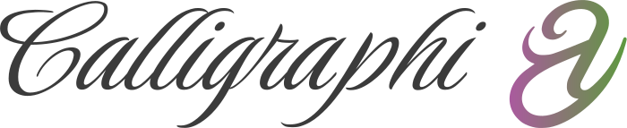 création de logo Calligraphie