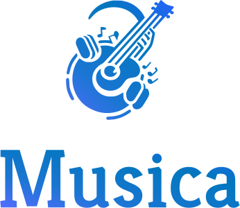 design del logo Musica
