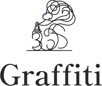 design del logo Graffiti