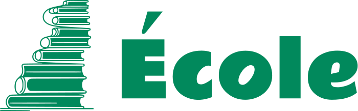 École logo design