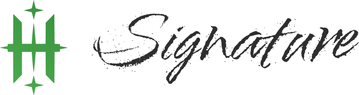 Signature logo design
