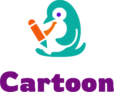 Cartoon logo design