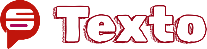 Texto logo design