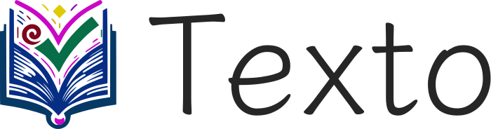 Texto logo design