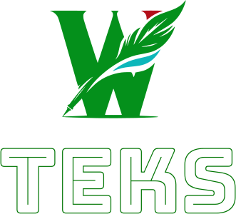 Teks logo design