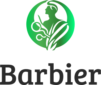 Barbier logo design