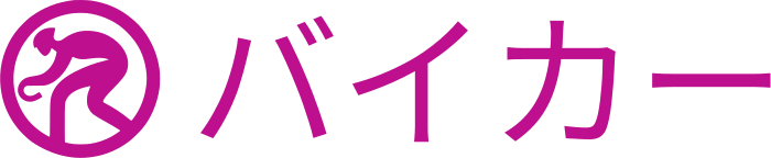 バイカー logo design