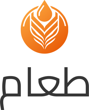 طعام logo design