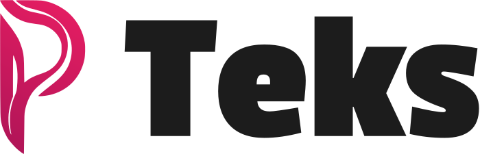 Teks logo design