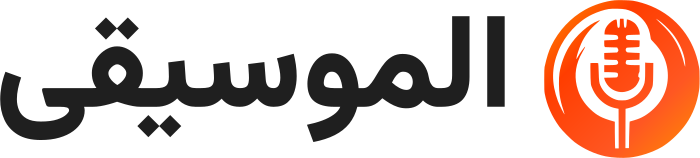 الموسيقى logo design