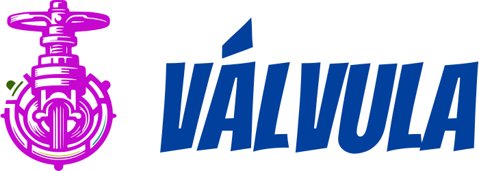 Válvula logo design