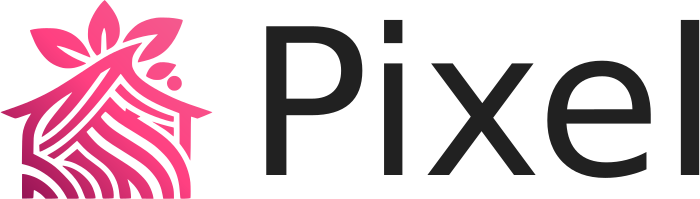 design del logo Pixel