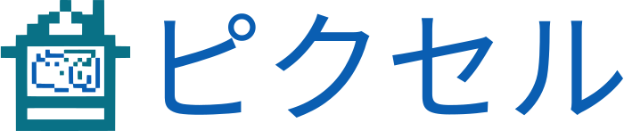 ピクセル ロゴデザイン