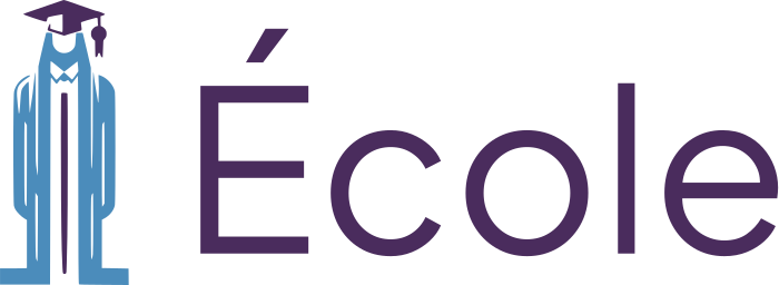 création de logo École