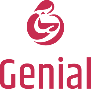 diseño de logotipo Genial