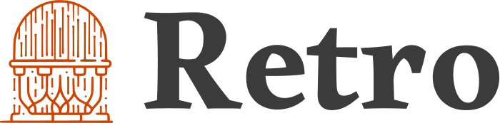 diseño de logotipo Retro