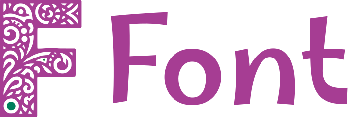 Font logo design