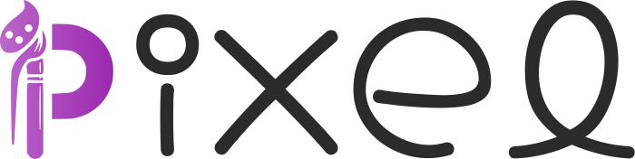 Pixel logo design