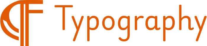 Typography logo design