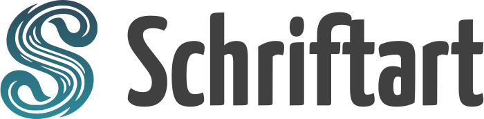 Schriftart Logo-Design