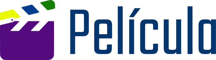 Película logo design