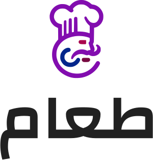 طعام logo design