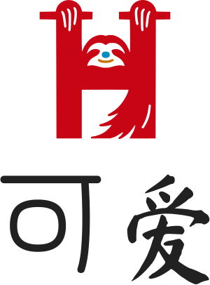 可爱 logo design