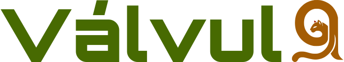 Válvula logo design