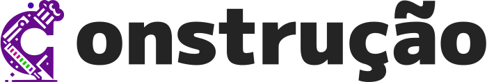 Construção logo design
