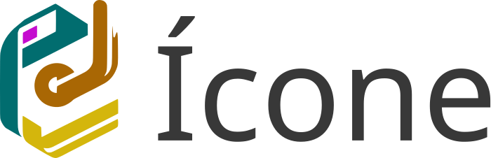 Ícone logo design
