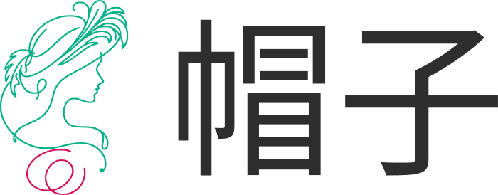 帽子 logo design