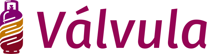 Válvula logo design