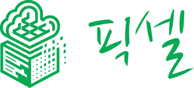 픽셀 logo design