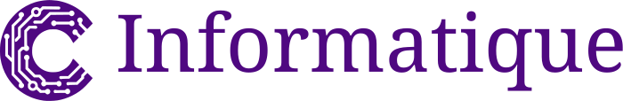 Informatique logo design