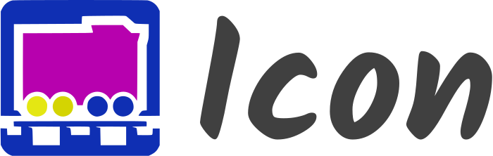 Icon logo design