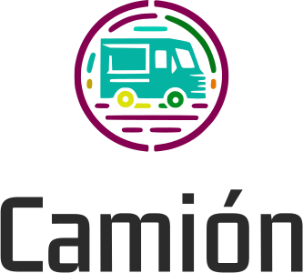 Camión logo design