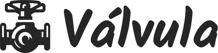 Válvula logo design