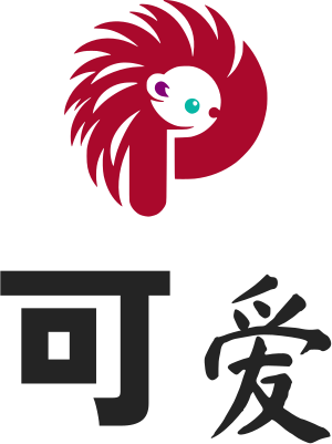 可爱 logo design