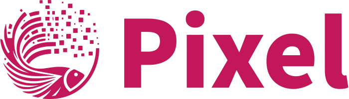 Pixel logo design