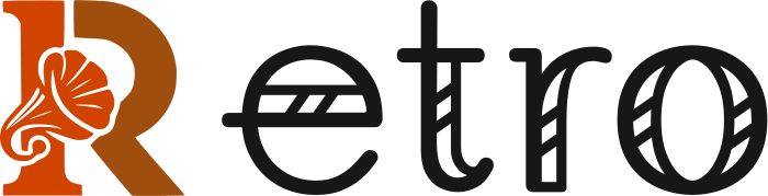 diseño de logotipo Retro