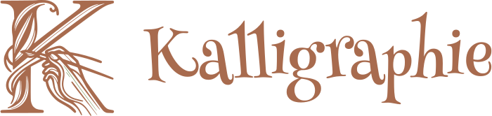 Kalligraphie Logo-Design