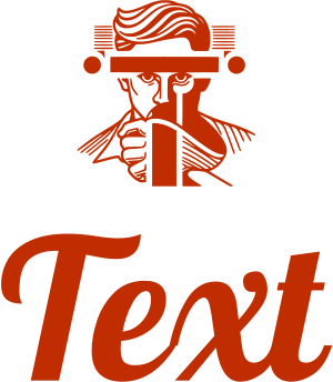 Text logo design