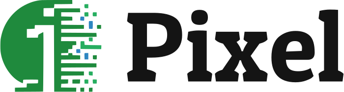 Pixel logo design